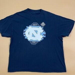 UNC 2017 Tarheels Carolina Fina Four Graphic Tee